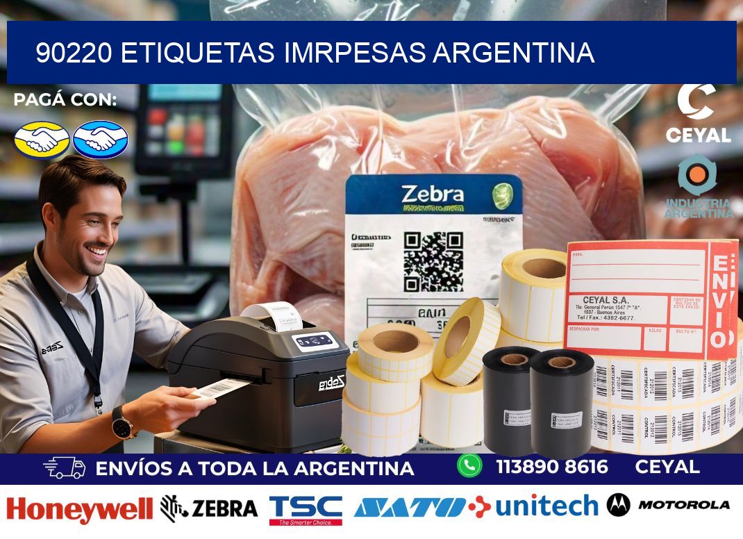 90220 etiquetas imrpesas argentina