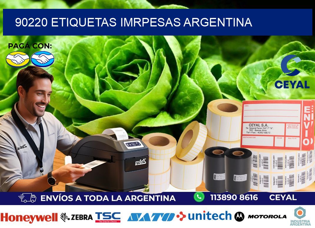 90220 etiquetas imrpesas argentina