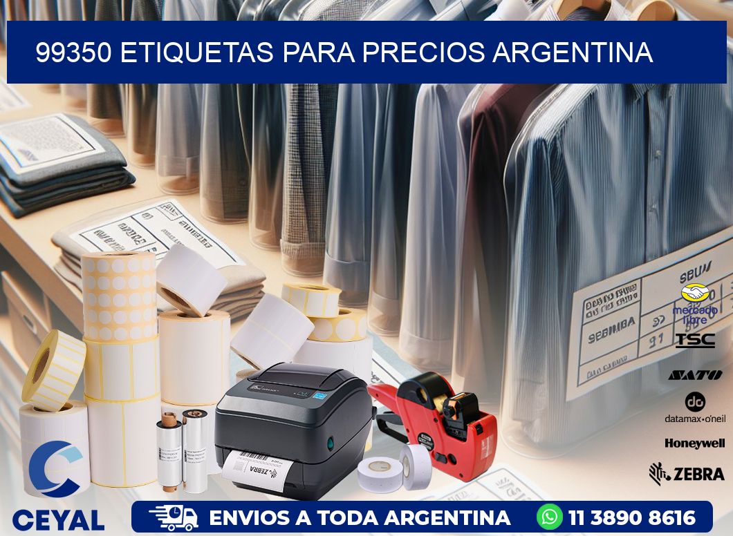 99350 ETIQUETAS PARA PRECIOS ARGENTINA