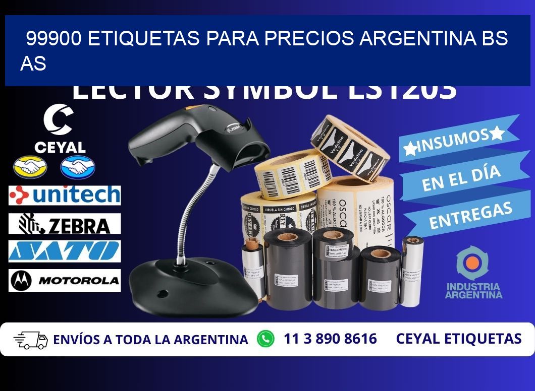 99900 ETIQUETAS PARA PRECIOS ARGENTINA BS AS