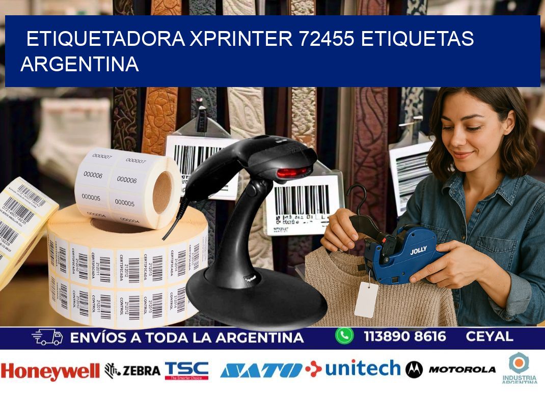 etiquetadora xprinter 72455 etiquetas argentina