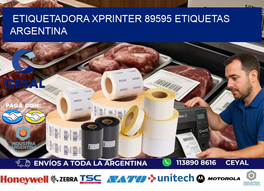 etiquetadora xprinter 89595 etiquetas argentina