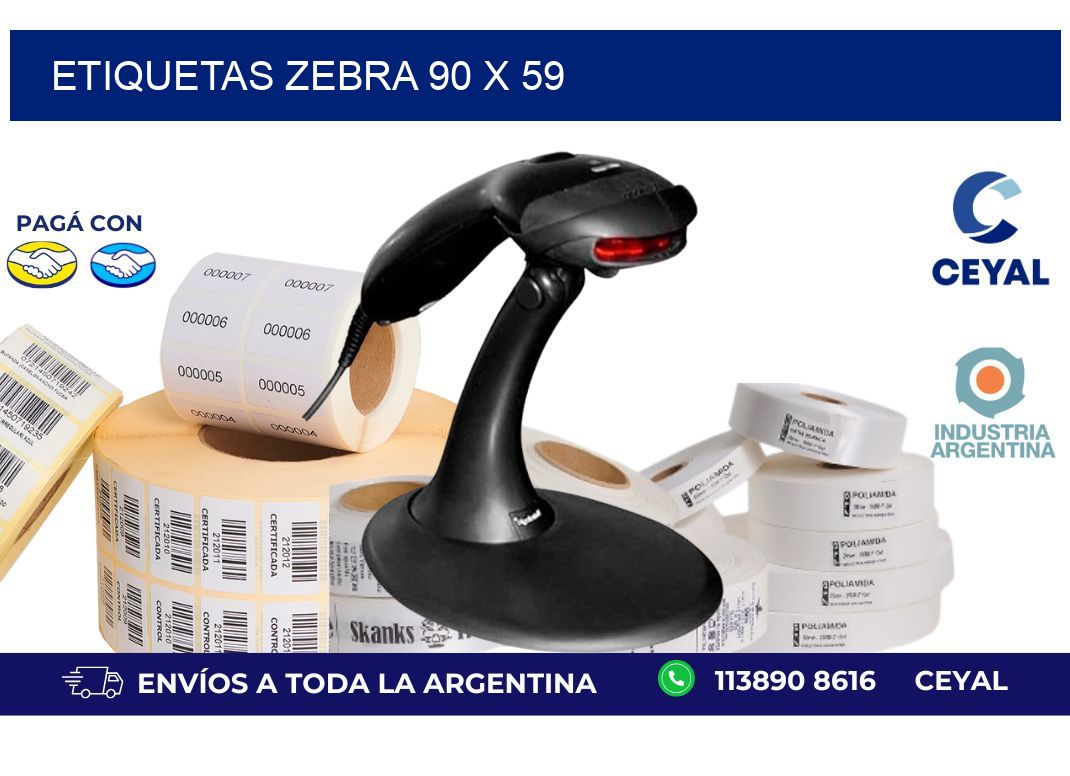 etiquetas zebra 90 x 59
