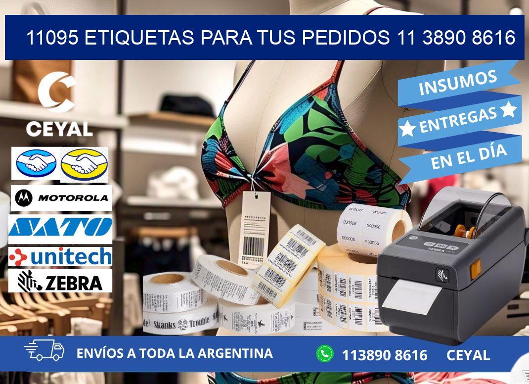 11095 ETIQUETAS PARA TUS PEDIDOS 11 3890 8616