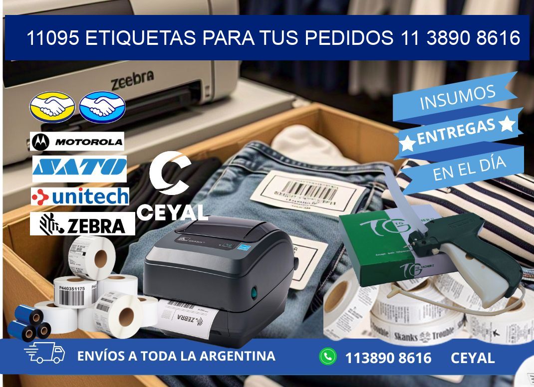 11095 ETIQUETAS PARA TUS PEDIDOS 11 3890 8616