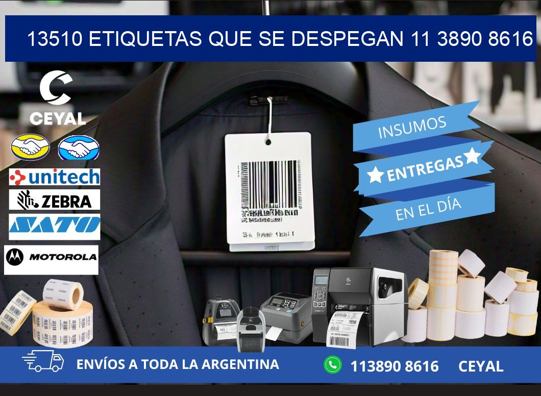 13510 ETIQUETAS QUE SE DESPEGAN 11 3890 8616
