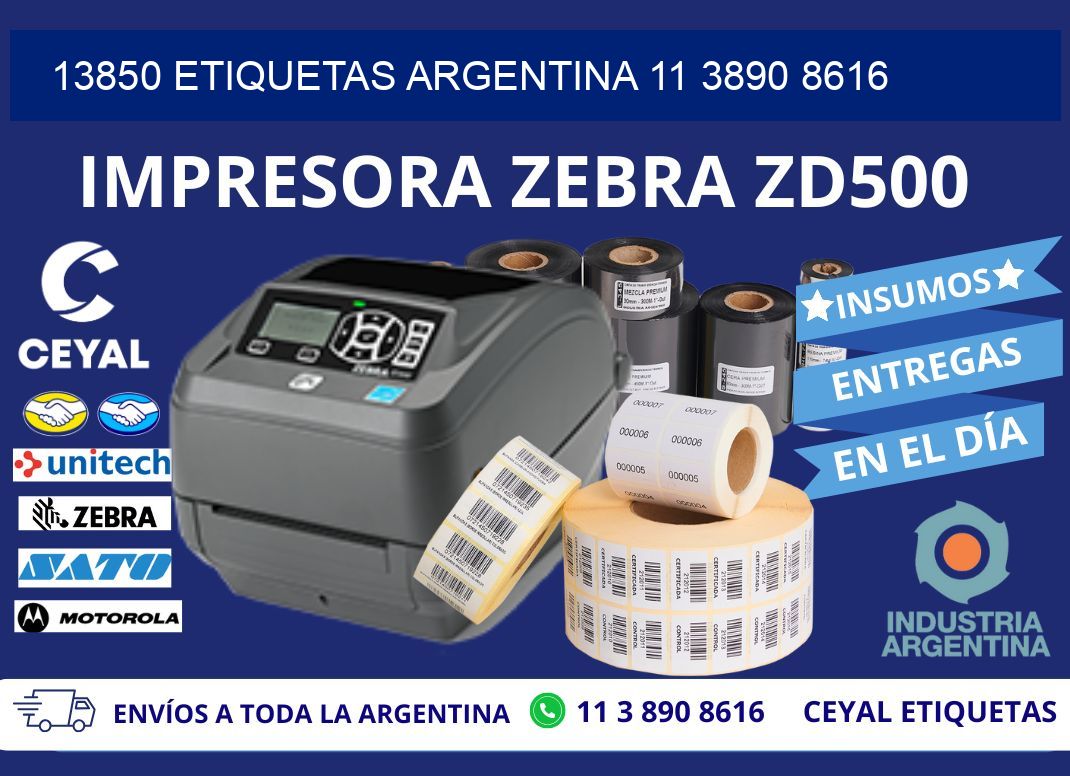13850 ETIQUETAS ARGENTINA 11 3890 8616