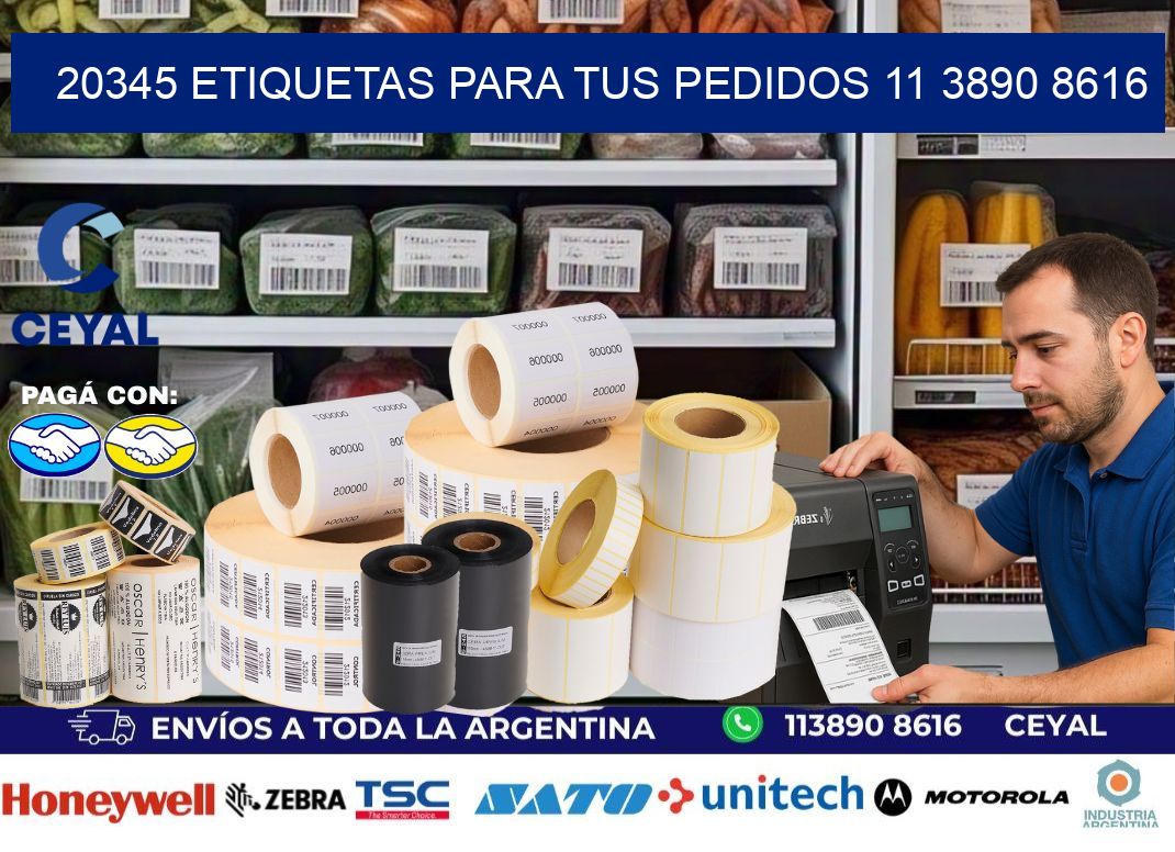 20345 ETIQUETAS PARA TUS PEDIDOS 11 3890 8616