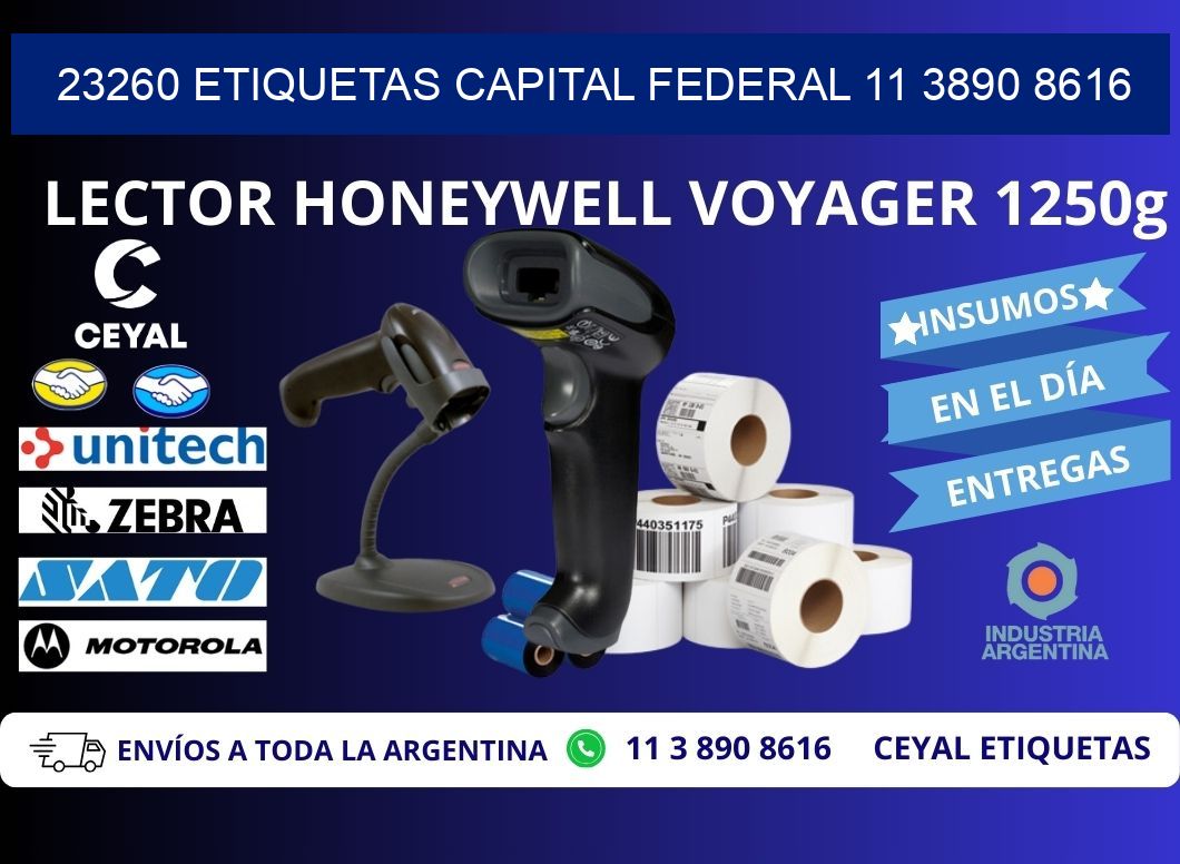 23260 ETIQUETAS CAPITAL FEDERAL 11 3890 8616