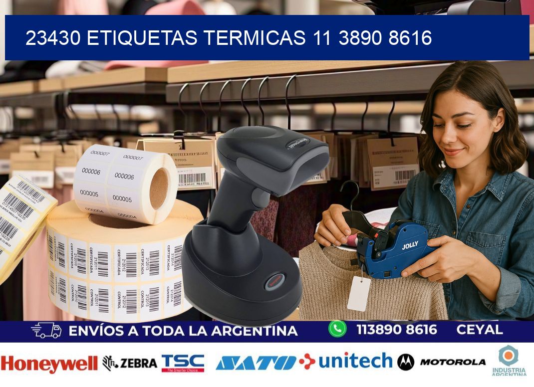 23430 ETIQUETAS TERMICAS 11 3890 8616