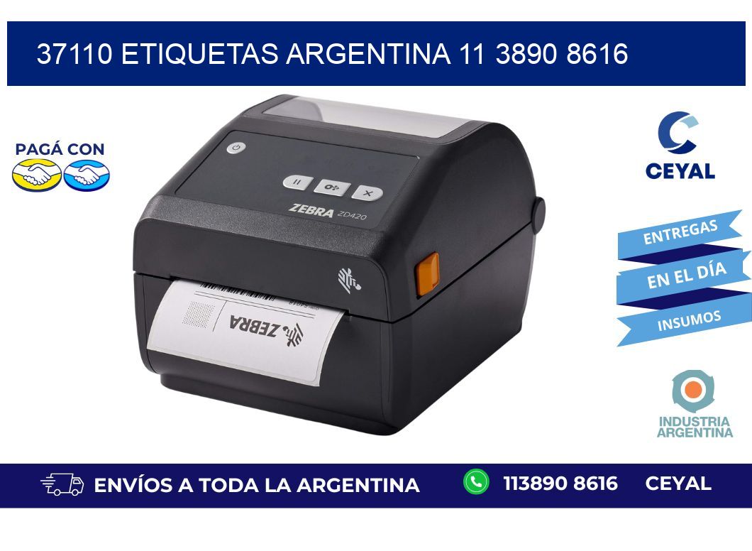 37110 ETIQUETAS ARGENTINA 11 3890 8616