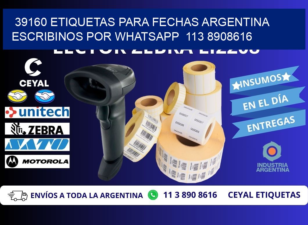 39160 ETIQUETAS PARA FECHAS ARGENTINA ESCRIBINOS POR WHATSAPP  113 8908616