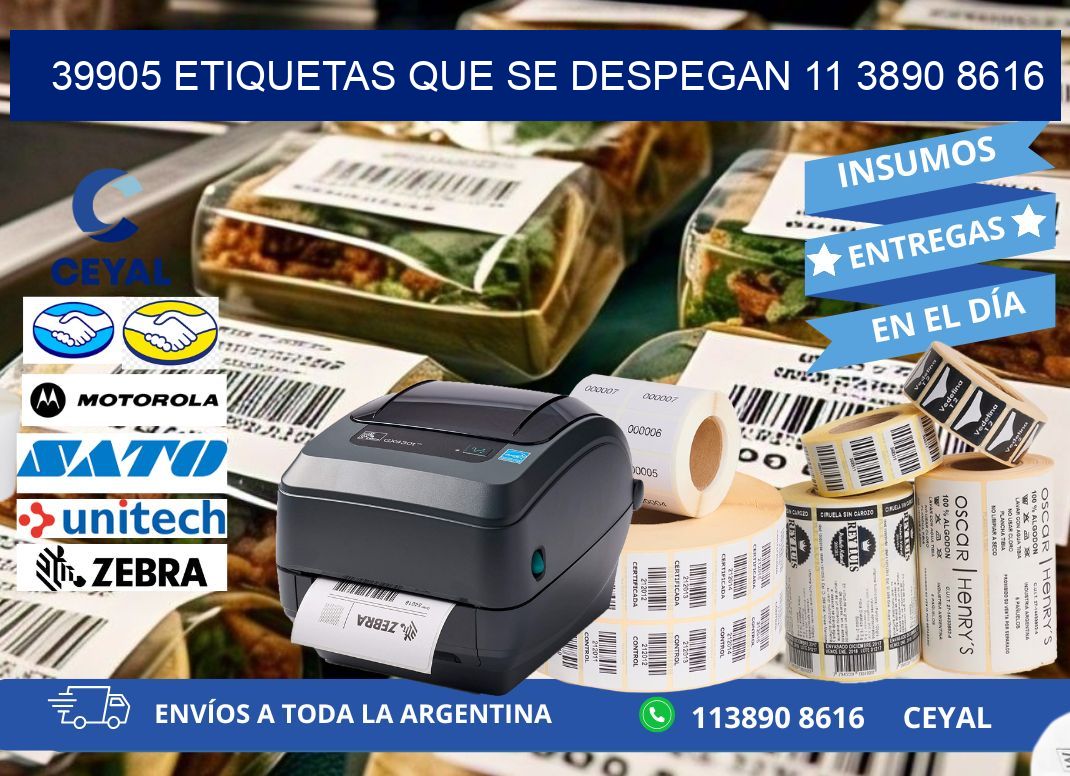 39905 ETIQUETAS QUE SE DESPEGAN 11 3890 8616