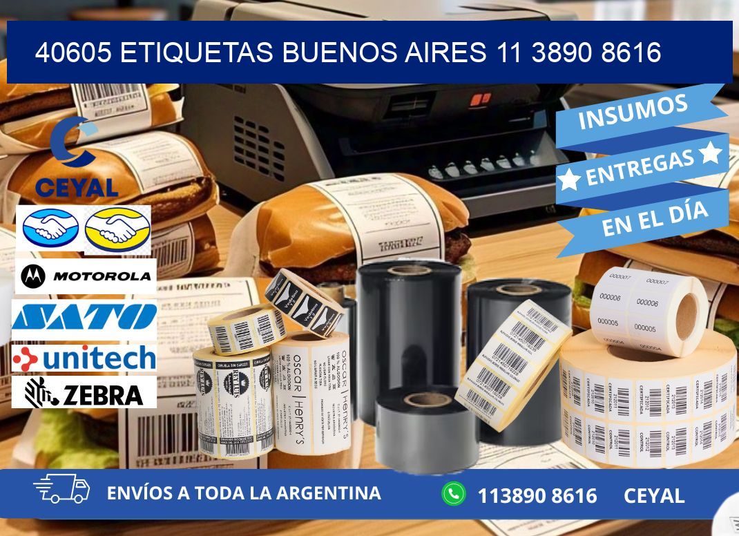 40605 ETIQUETAS BUENOS AIRES 11 3890 8616