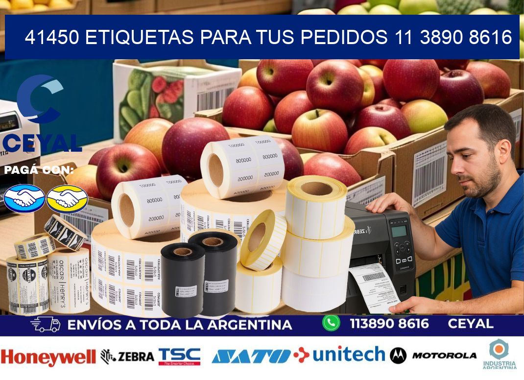 41450 ETIQUETAS PARA TUS PEDIDOS 11 3890 8616