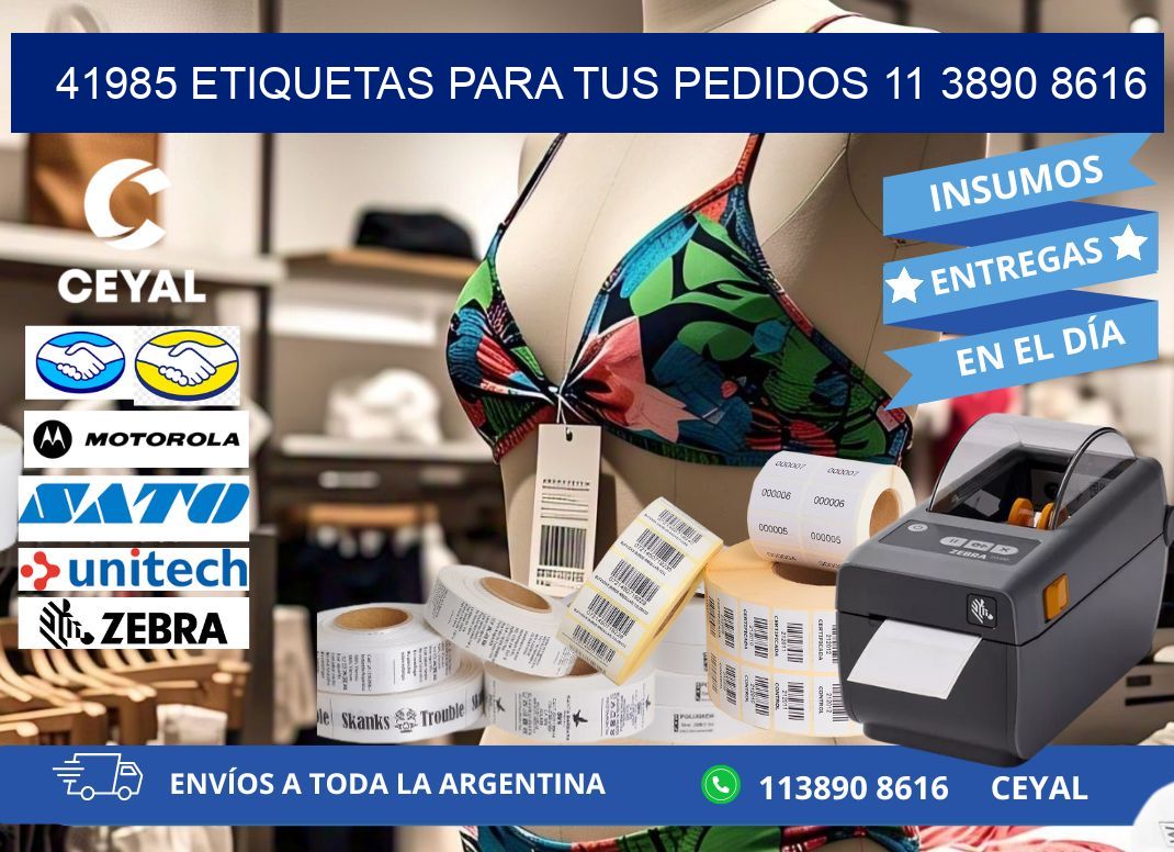 41985 ETIQUETAS PARA TUS PEDIDOS 11 3890 8616