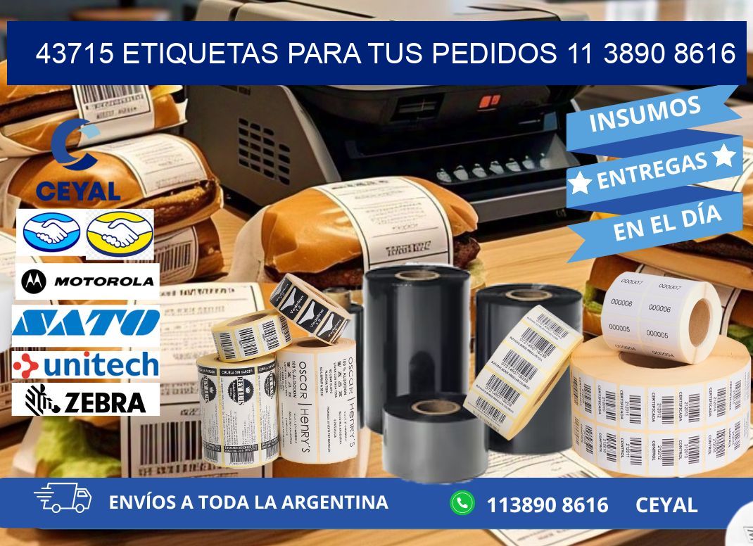 43715 ETIQUETAS PARA TUS PEDIDOS 11 3890 8616