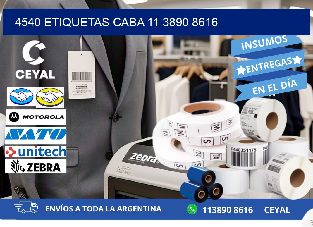 4540 ETIQUETAS CABA 11 3890 8616