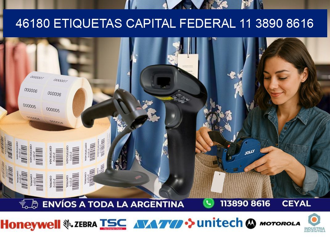 46180 ETIQUETAS CAPITAL FEDERAL 11 3890 8616