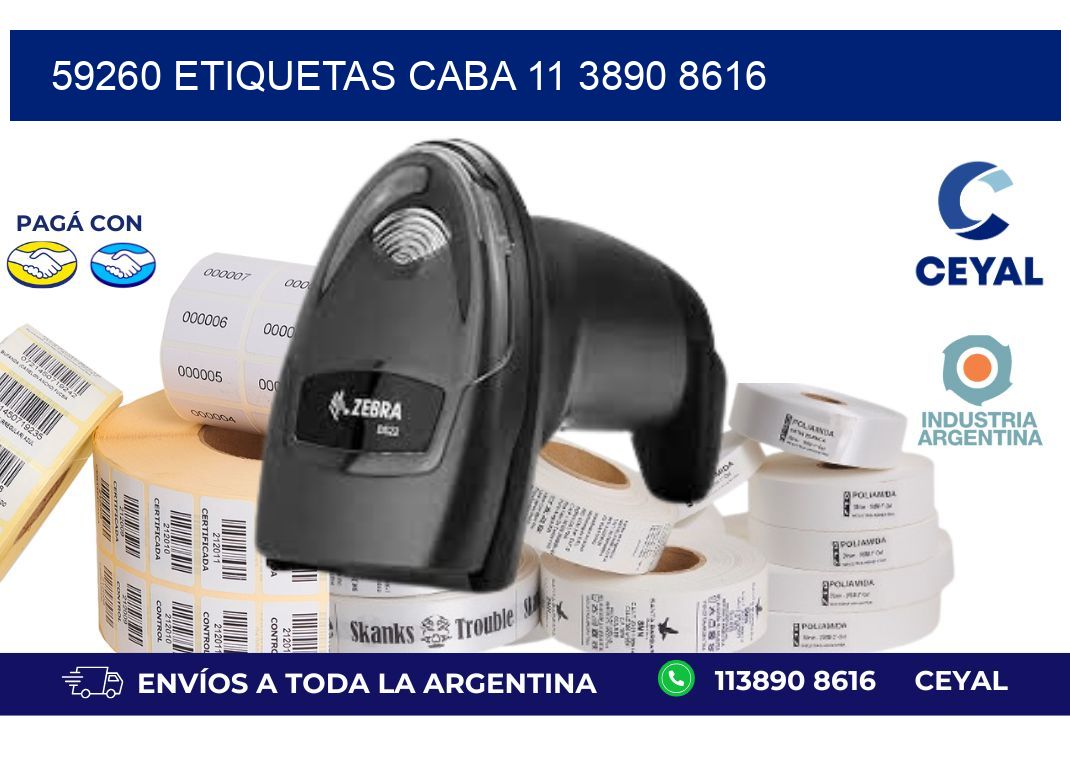 59260 ETIQUETAS CABA 11 3890 8616