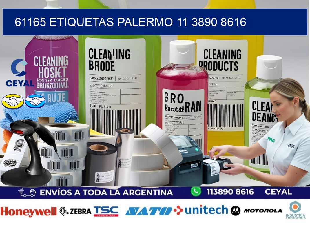 61165 ETIQUETAS PALERMO 11 3890 8616