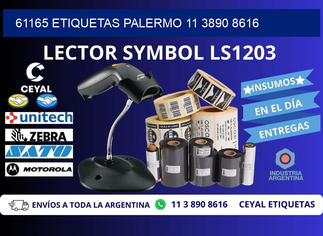 61165 ETIQUETAS PALERMO 11 3890 8616