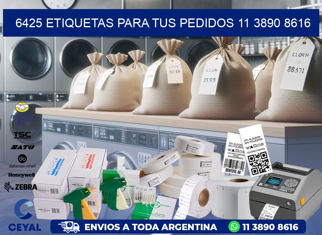 6425 ETIQUETAS PARA TUS PEDIDOS 11 3890 8616