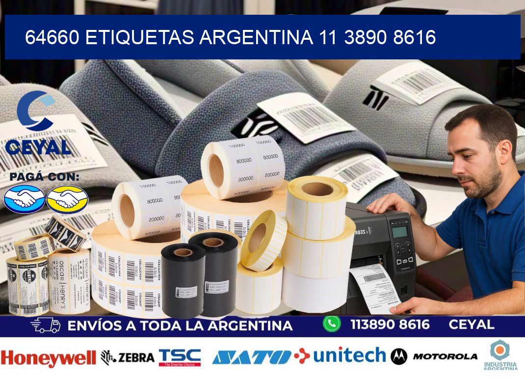 64660 ETIQUETAS ARGENTINA 11 3890 8616
