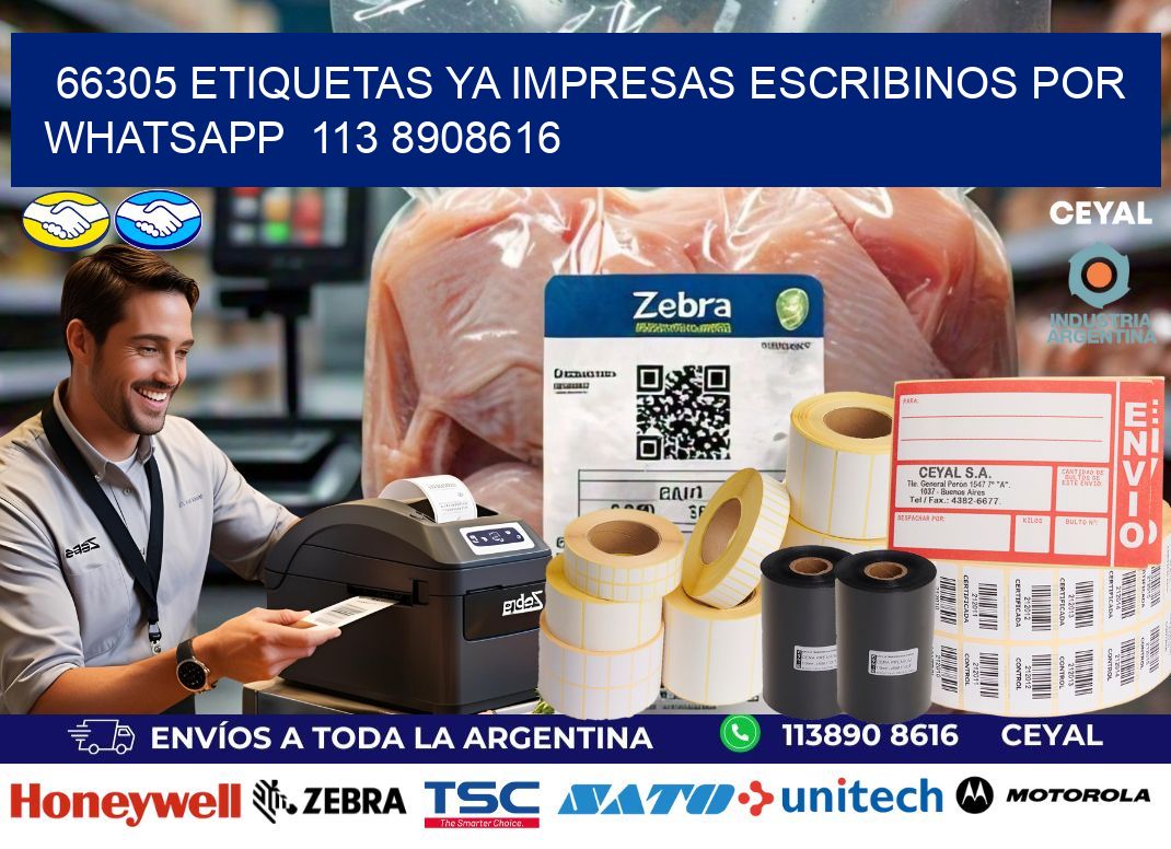 66305 ETIQUETAS YA IMPRESAS ESCRIBINOS POR WHATSAPP  113 8908616