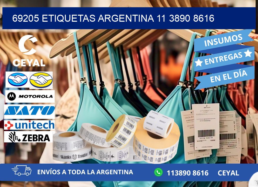 69205 ETIQUETAS ARGENTINA 11 3890 8616