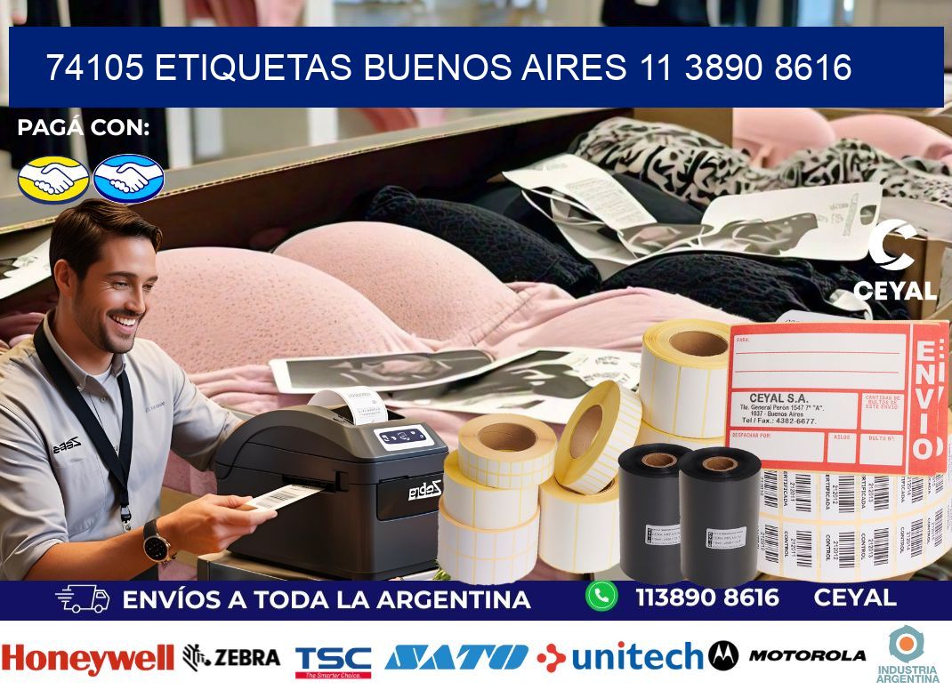74105 ETIQUETAS BUENOS AIRES 11 3890 8616