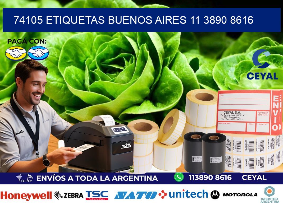 74105 ETIQUETAS BUENOS AIRES 11 3890 8616