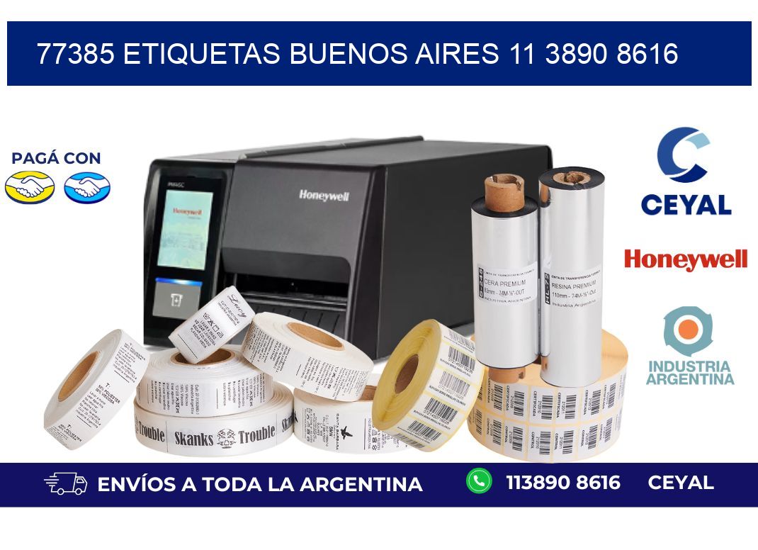 77385 ETIQUETAS BUENOS AIRES 11 3890 8616