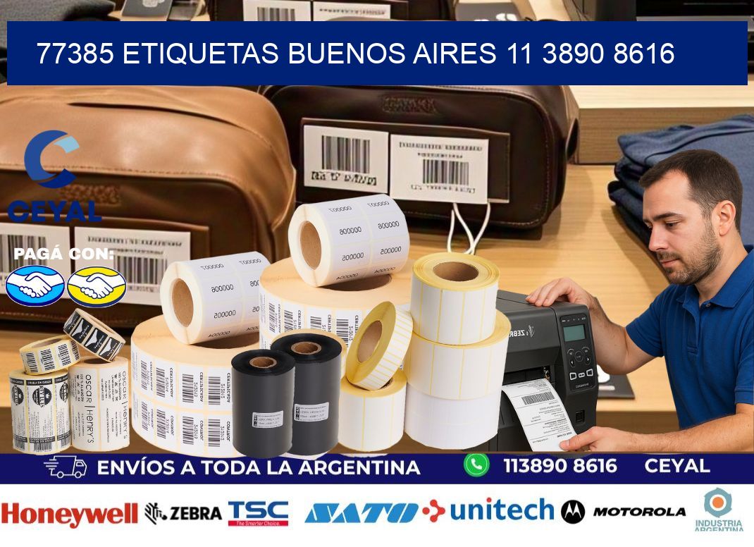 77385 ETIQUETAS BUENOS AIRES 11 3890 8616
