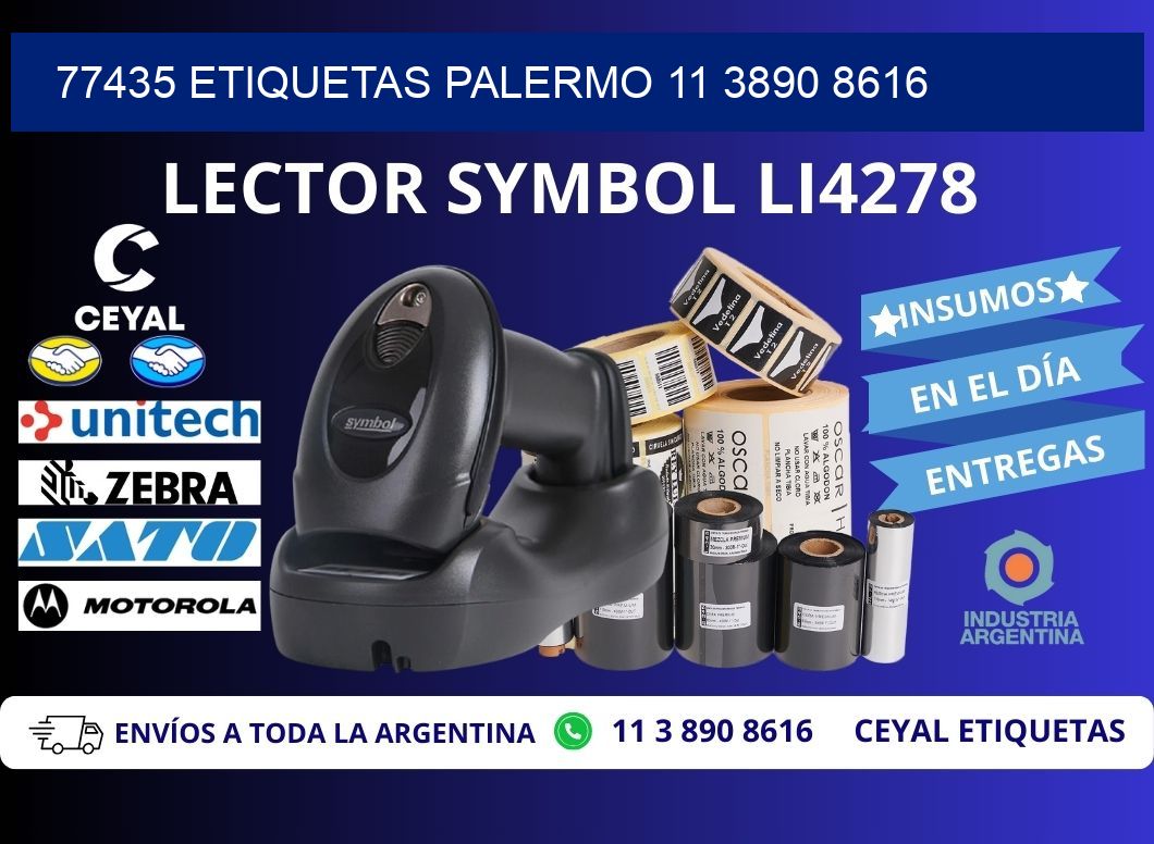 77435 ETIQUETAS PALERMO 11 3890 8616