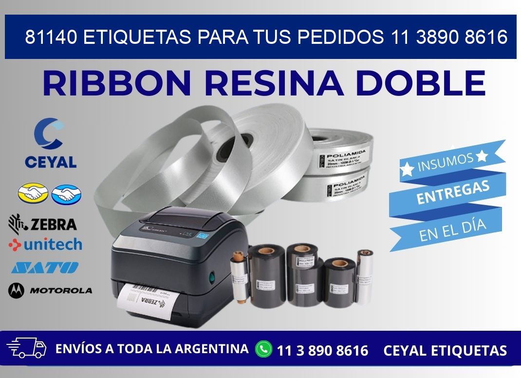 81140 ETIQUETAS PARA TUS PEDIDOS 11 3890 8616