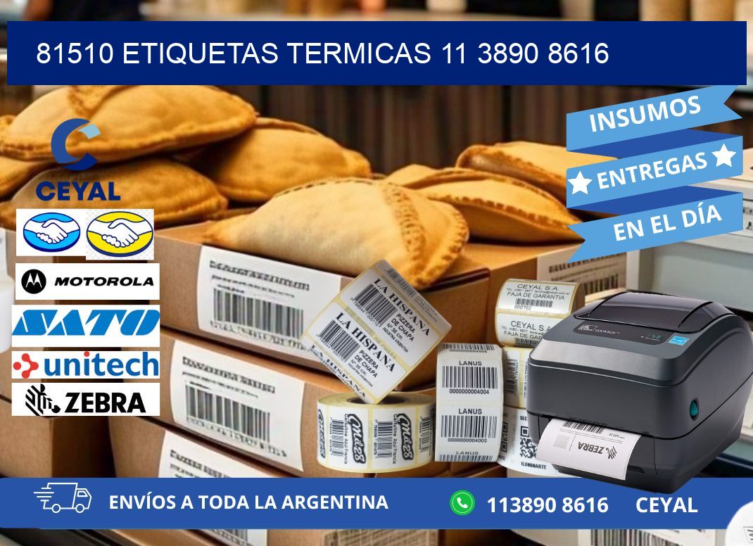 81510 ETIQUETAS TERMICAS 11 3890 8616