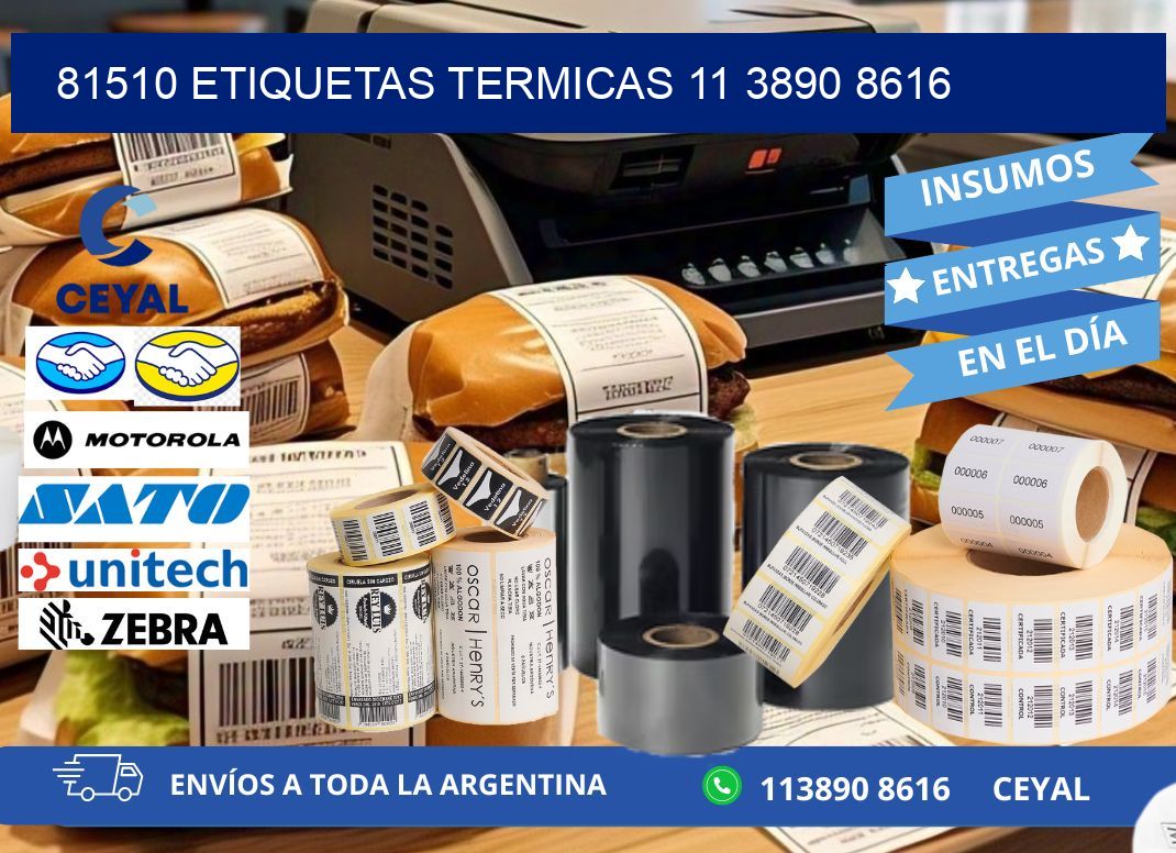 81510 ETIQUETAS TERMICAS 11 3890 8616