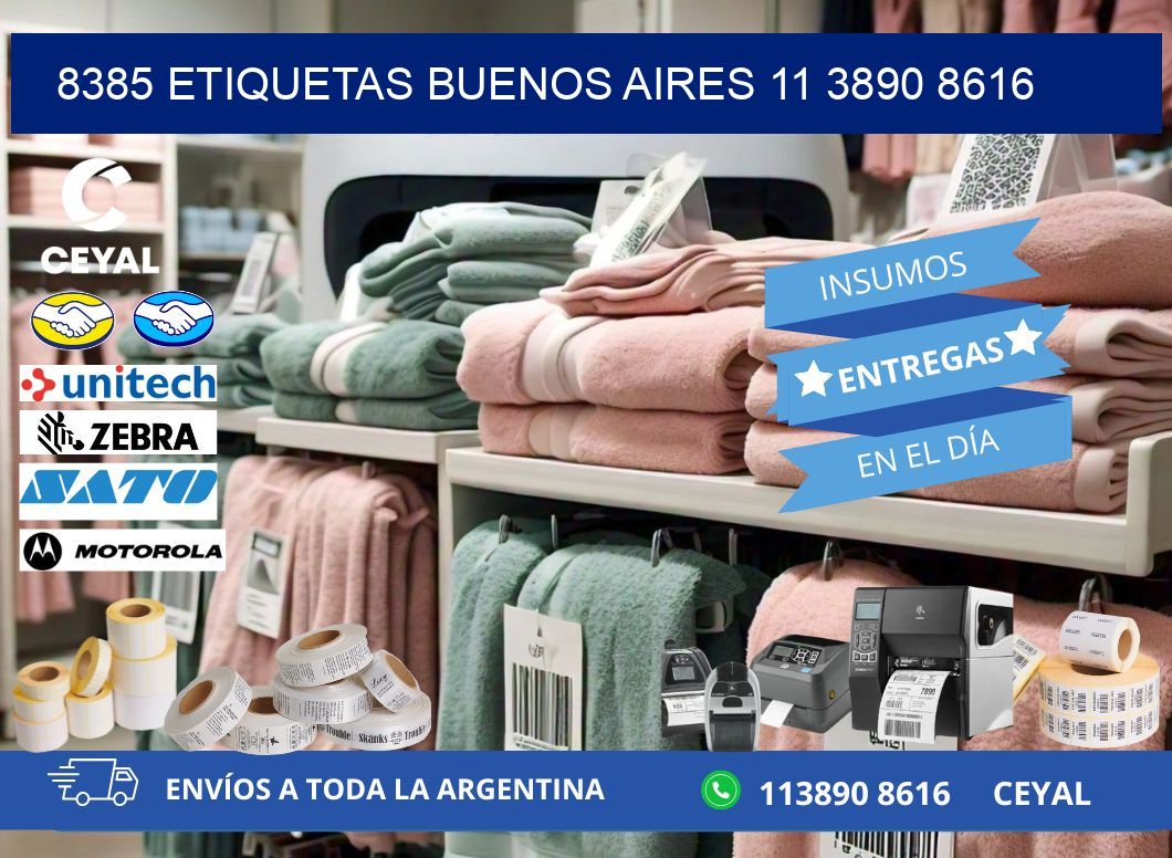 8385 ETIQUETAS BUENOS AIRES 11 3890 8616