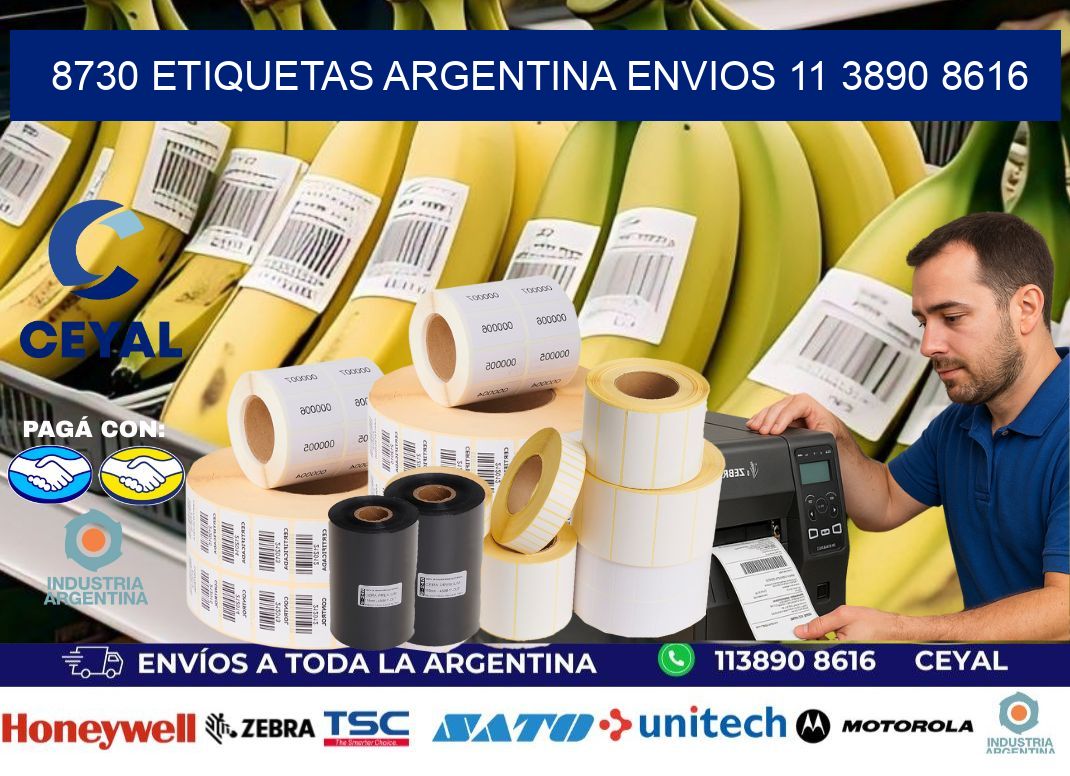 8730 ETIQUETAS ARGENTINA ENVIOS 11 3890 8616