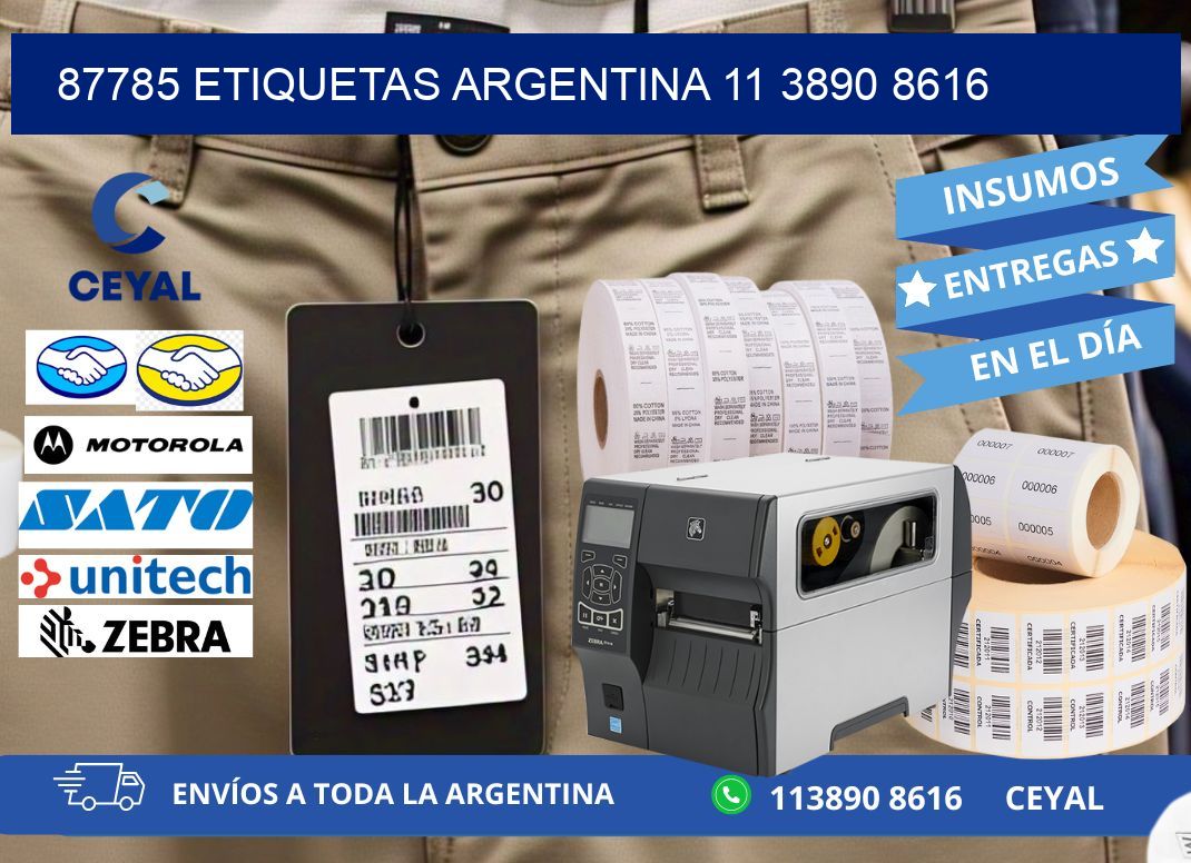 87785 ETIQUETAS ARGENTINA 11 3890 8616