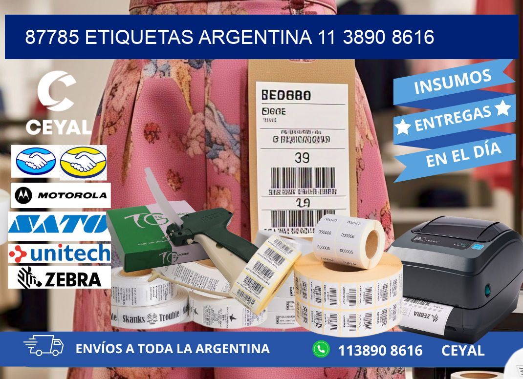 87785 ETIQUETAS ARGENTINA 11 3890 8616