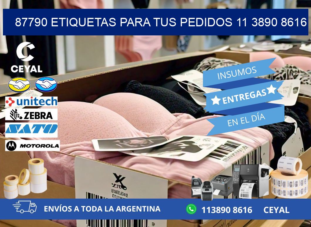 87790 ETIQUETAS PARA TUS PEDIDOS 11 3890 8616