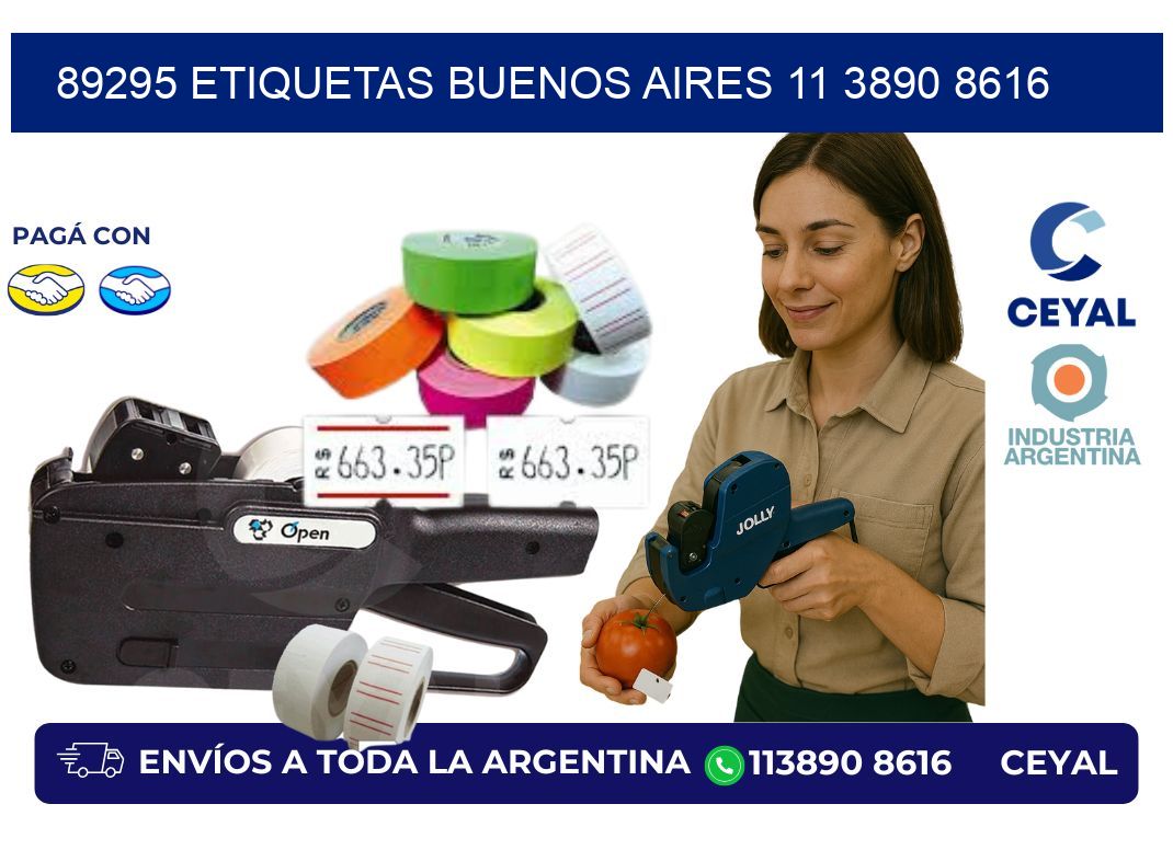 89295 ETIQUETAS BUENOS AIRES 11 3890 8616