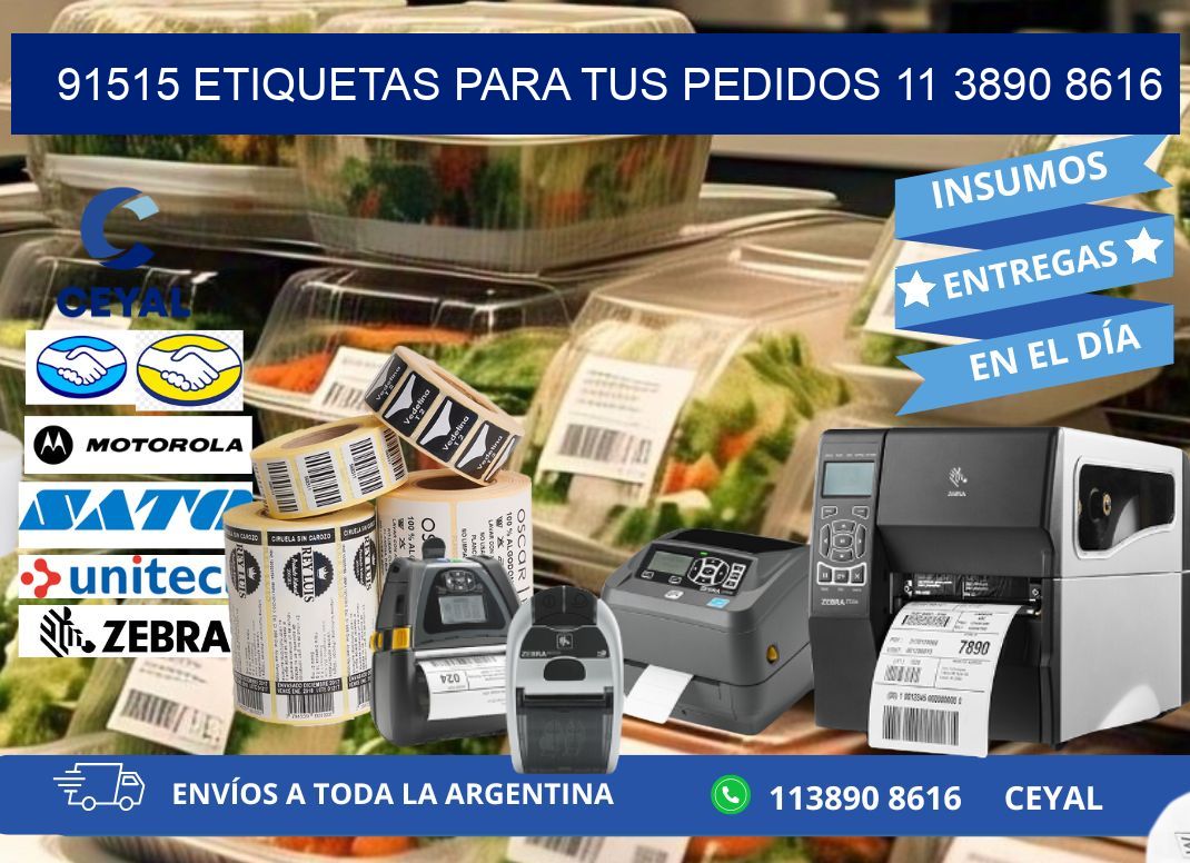 91515 ETIQUETAS PARA TUS PEDIDOS 11 3890 8616