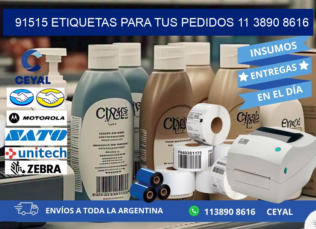 91515 ETIQUETAS PARA TUS PEDIDOS 11 3890 8616