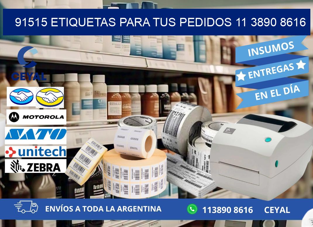 91515 ETIQUETAS PARA TUS PEDIDOS 11 3890 8616