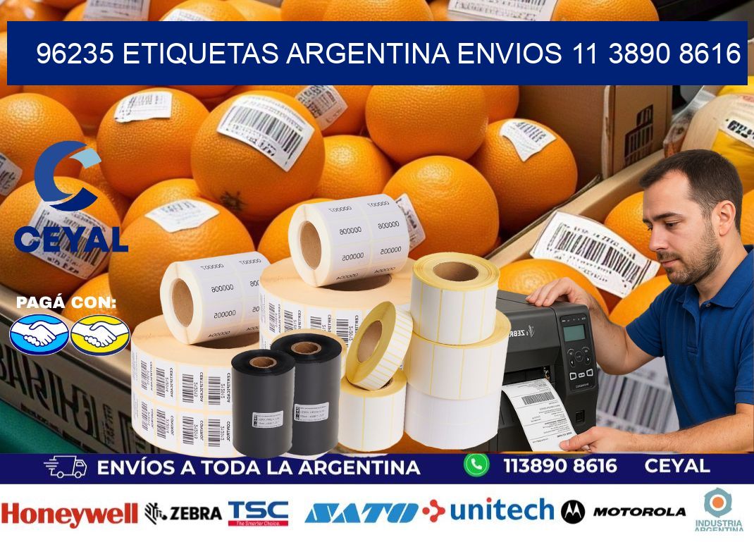 96235 ETIQUETAS ARGENTINA ENVIOS 11 3890 8616