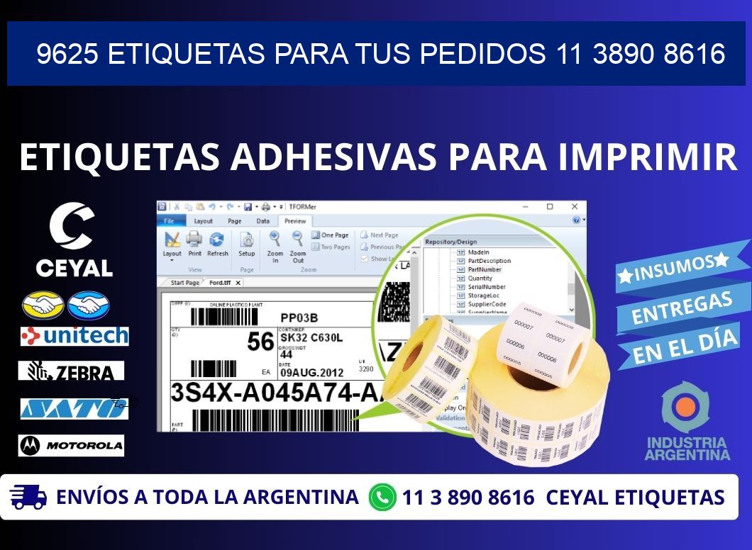 9625 ETIQUETAS PARA TUS PEDIDOS 11 3890 8616