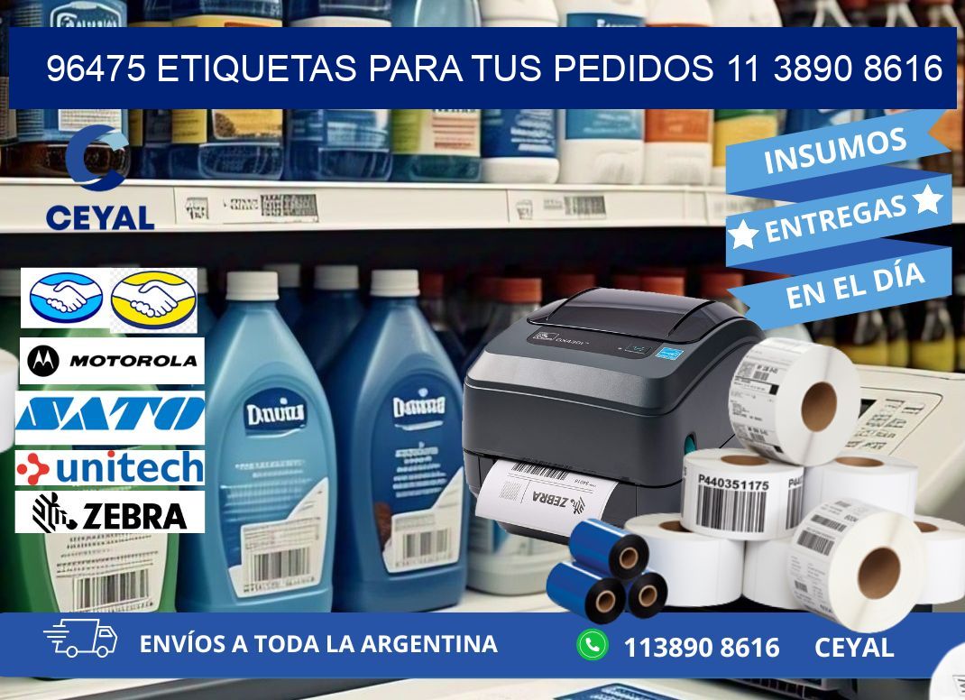 96475 ETIQUETAS PARA TUS PEDIDOS 11 3890 8616